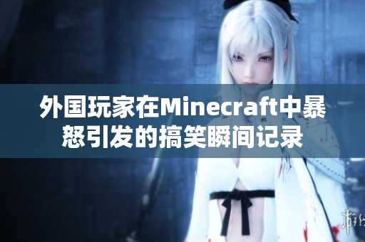 外国玩家在Minecraft中暴怒引发的搞笑瞬间记录