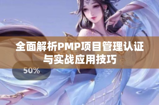 全面解析PMP项目管理认证与实战应用技巧