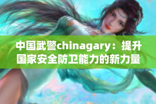 中国武警chinagary：提升国家安全防卫能力的新力量