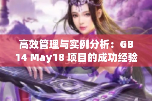 高效管理与实例分析：GB14 May18 项目的成功经验分享