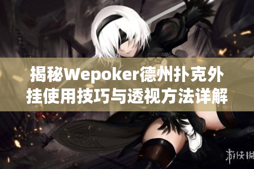 揭秘Wepoker德州扑克外挂使用技巧与透视方法详解