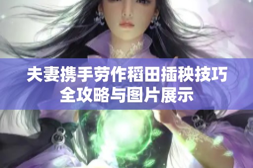 夫妻携手劳作稻田插秧技巧全攻略与图片展示