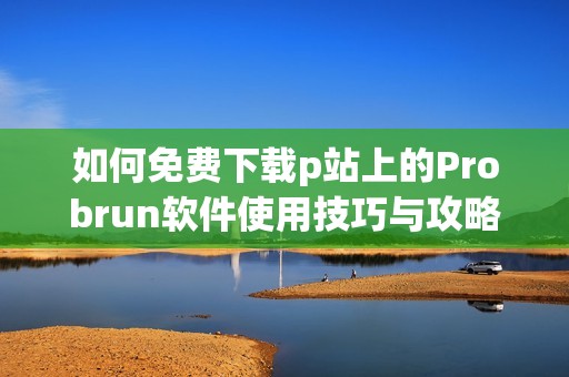 如何免费下载p站上的Probrun软件使用技巧与攻略