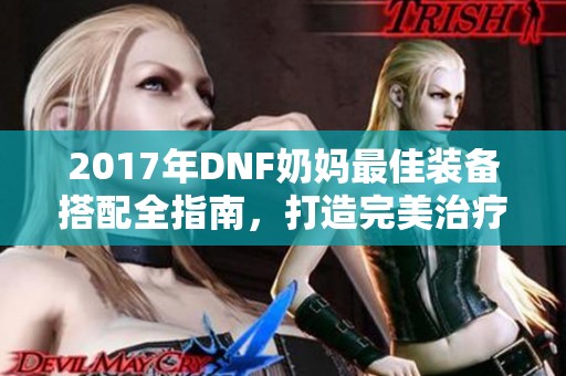 2017年DNF奶妈最佳装备搭配全指南，打造完美治疗者