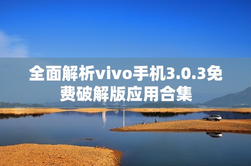 全面解析vivo手机3.0.3免费破解版应用合集