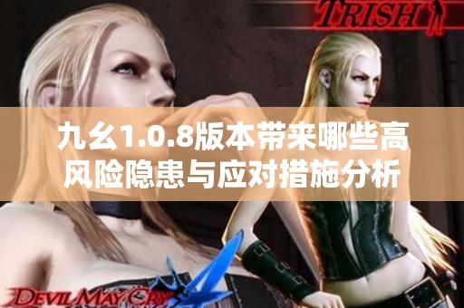 九幺1.0.8版本带来哪些高风险隐患与应对措施分析