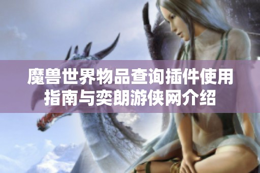 魔兽世界物品查询插件使用指南与奕朗游侠网介绍