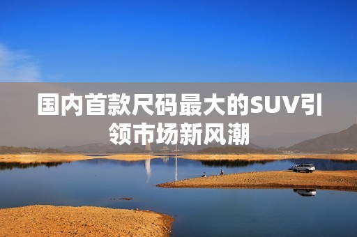 国内首款尺码最大的SUV引领市场新风潮