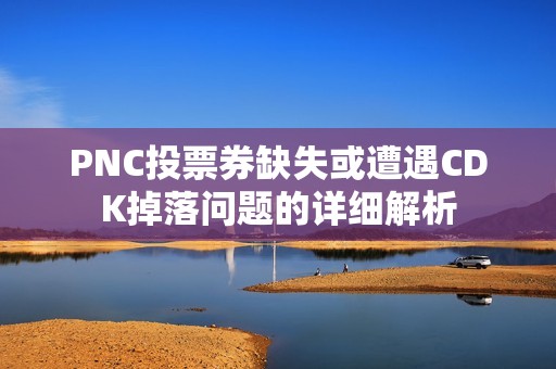 PNC投票券缺失或遭遇CDK掉落问题的详细解析