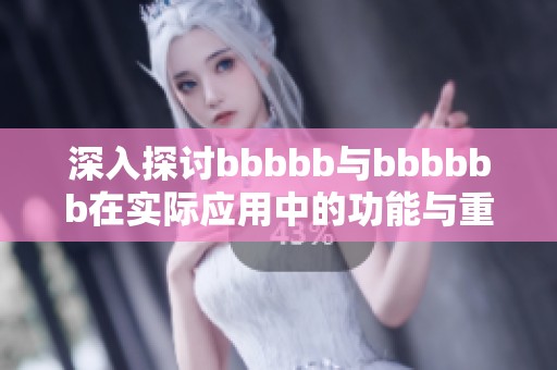 深入探讨bbbbb与bbbbbb在实际应用中的功能与重要性