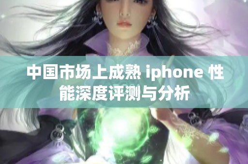 中国市场上成熟 iphone 性能深度评测与分析