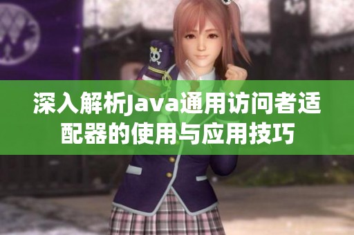 深入解析Java通用访问者适配器的使用与应用技巧